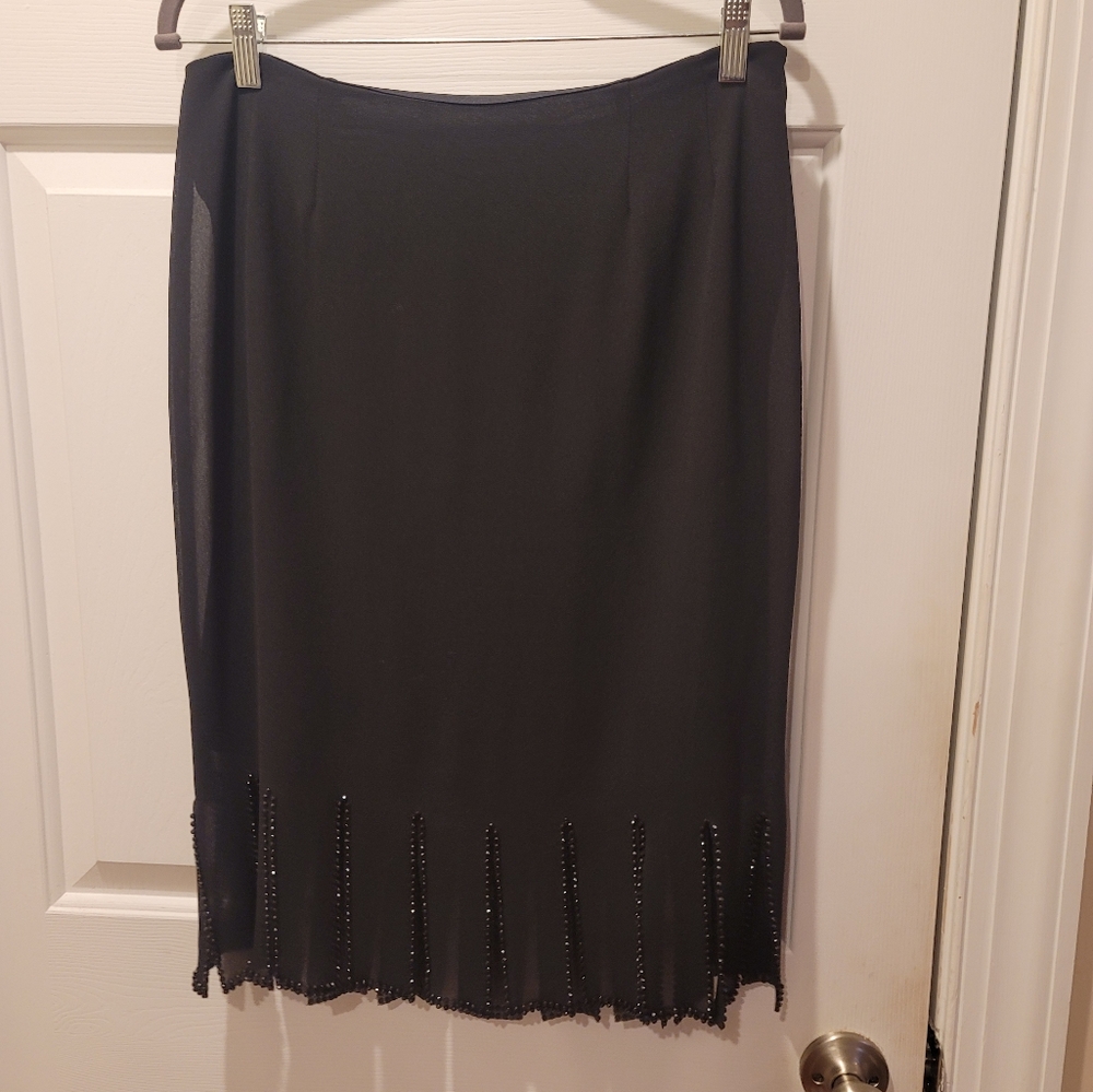 Car wash beaded skirt, size M